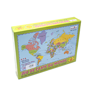 Puzzle la carte du monde